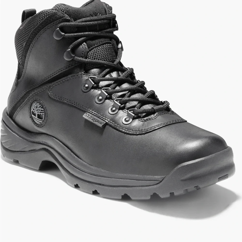 Timberland Black White Ledge Waterproof Mid Hiker | Size 11.5